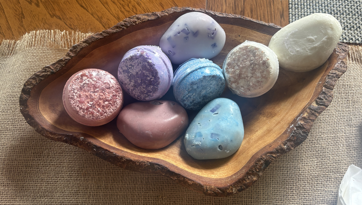 Botanical handmade soap bars
